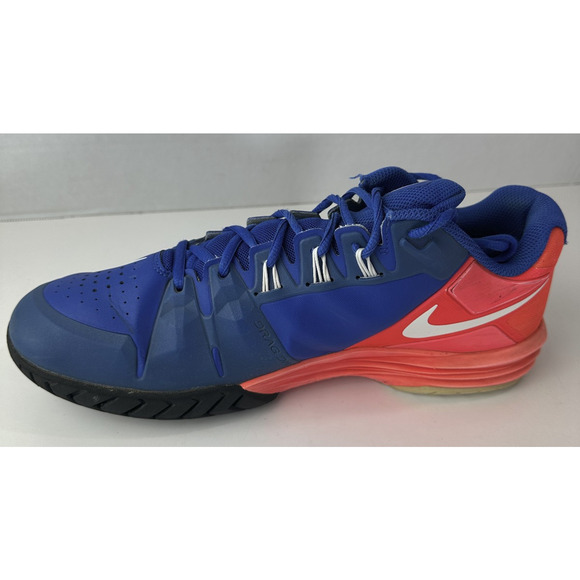 Nike Lunar Ballistec Tennis Sneakers Men's 11.5 Shoes 631653-416 Royal Blue Rafa - Picture 5 of 16